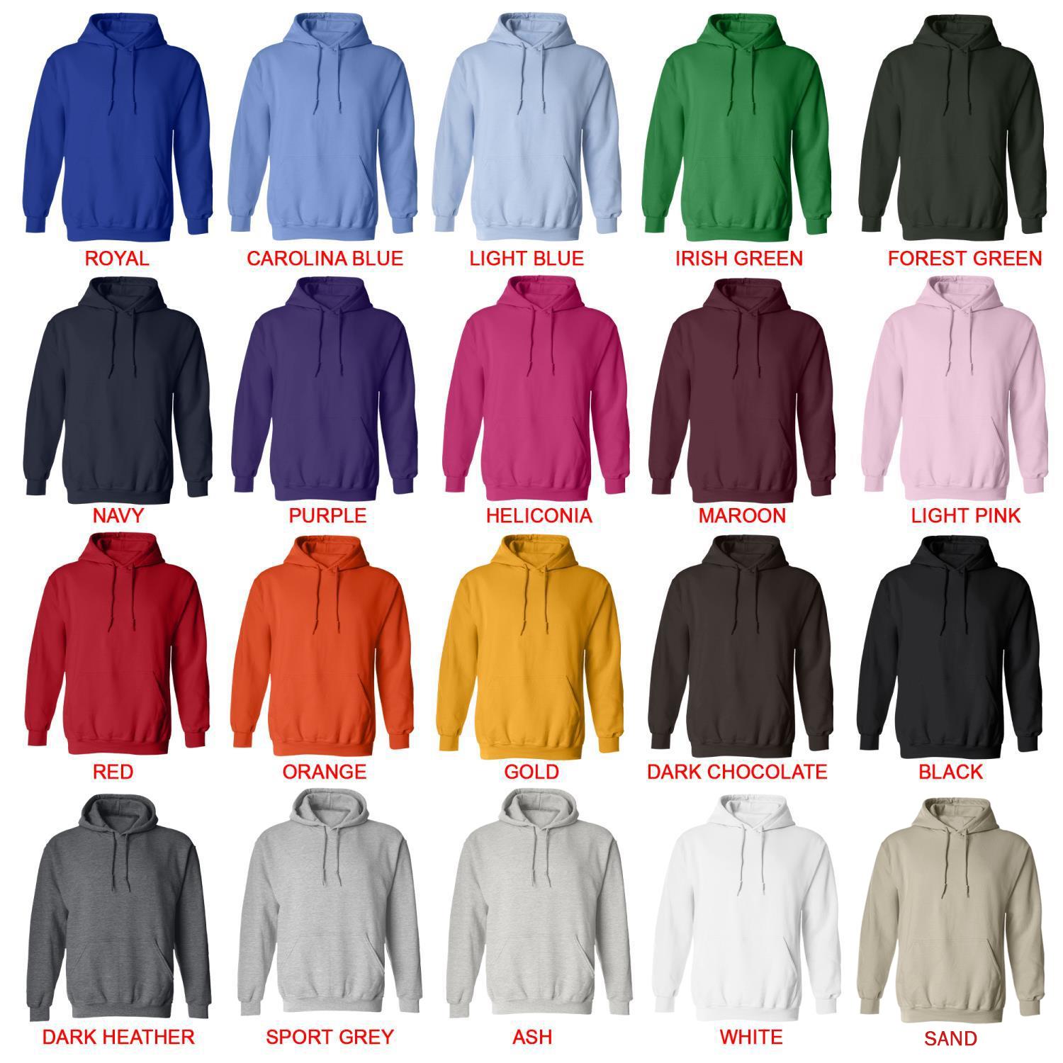 hoodie color chart - Garten Of Banban Store