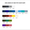 tank top color chart - Garten Of Banban Store