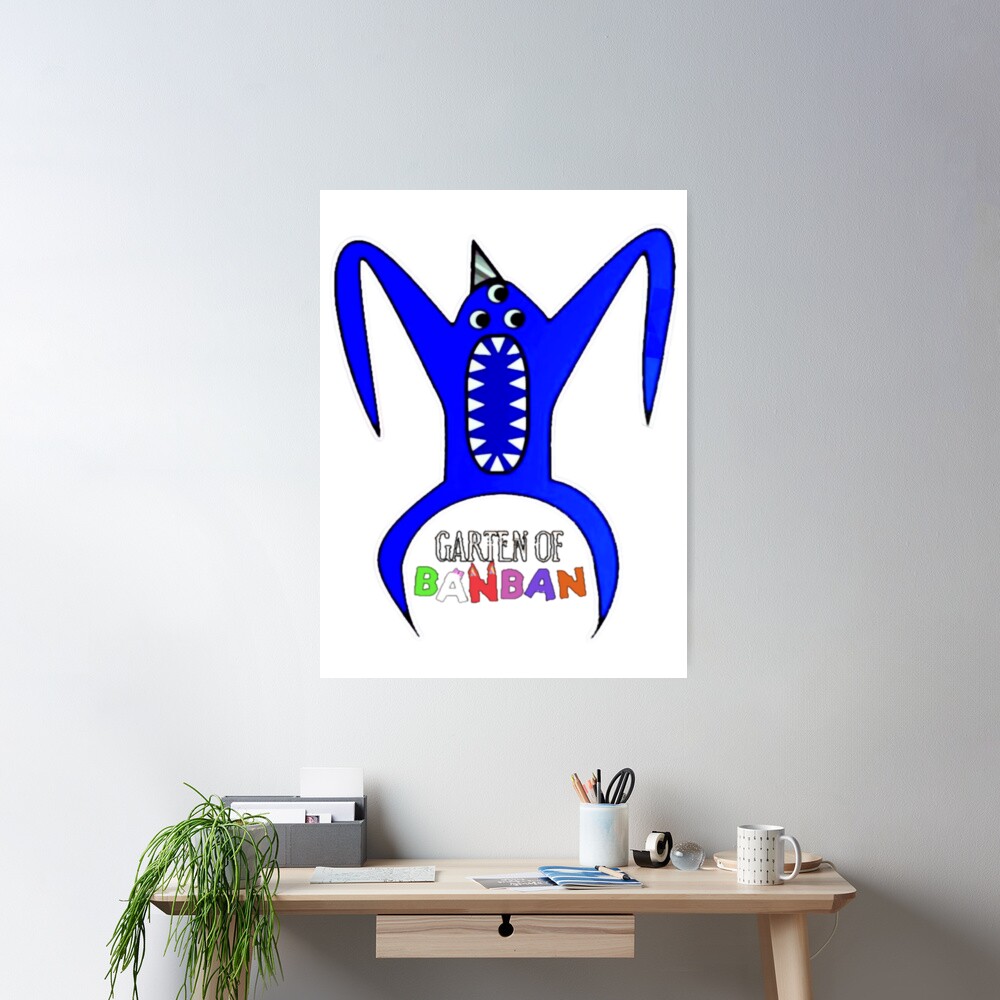 Nab Nab Garten Of Banban Logo And Characters Poster - Image 2