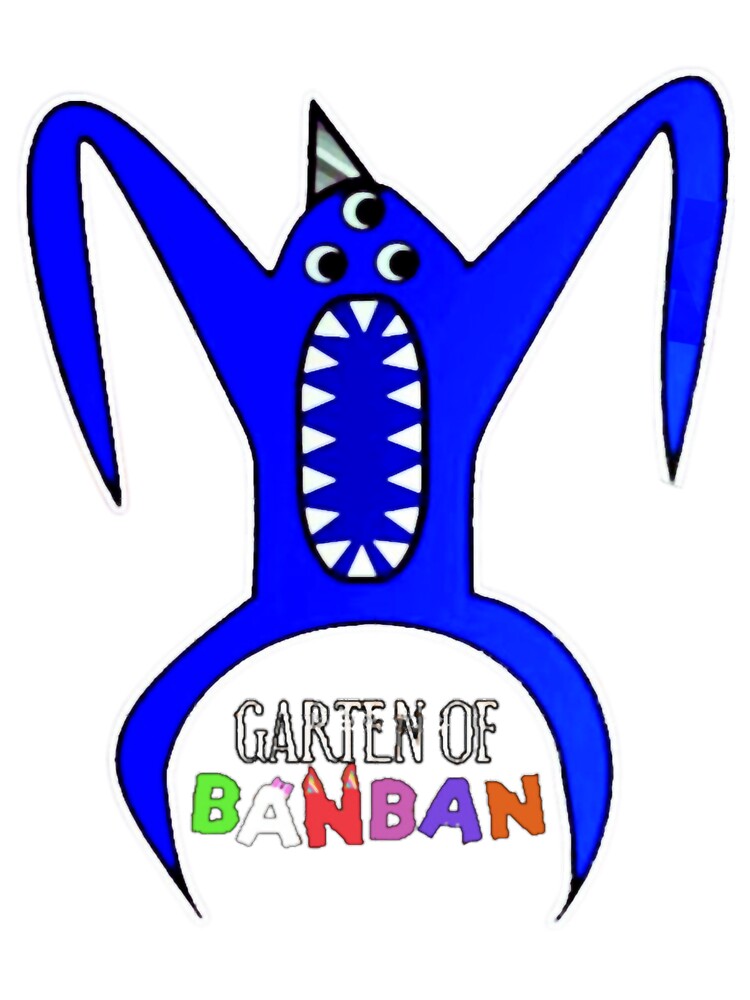 Nab Nab Garten Of Banban Logo And Characters Throw Pillow - Image 2