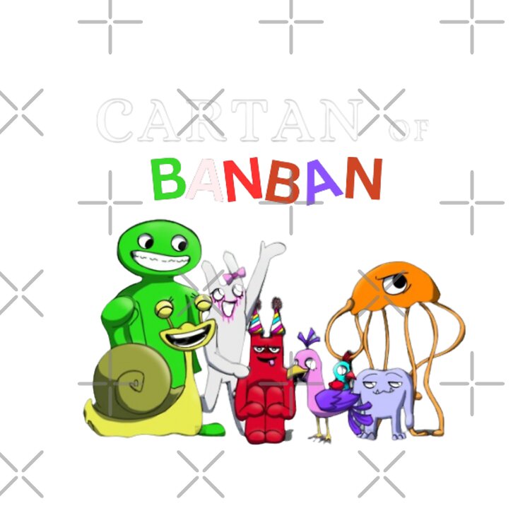 Garten Of Banban Group All Characters Tote Bag - Image 2