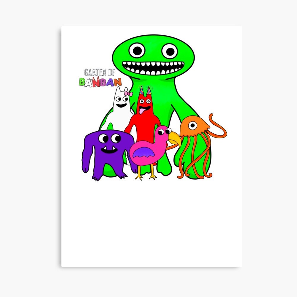 Garten Of Banban All Characters Poster