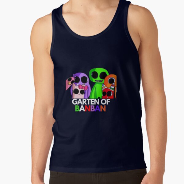 Funny Garten Of Banban Characters Tank Top - Image 6