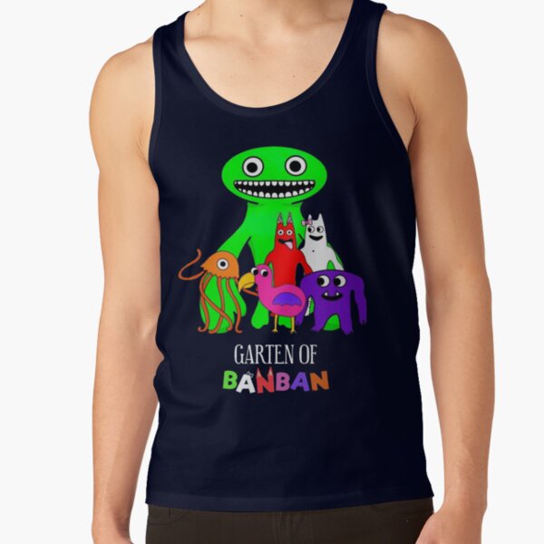Garten Of Banban Group Characters Active 1 Tank Top - Image 6