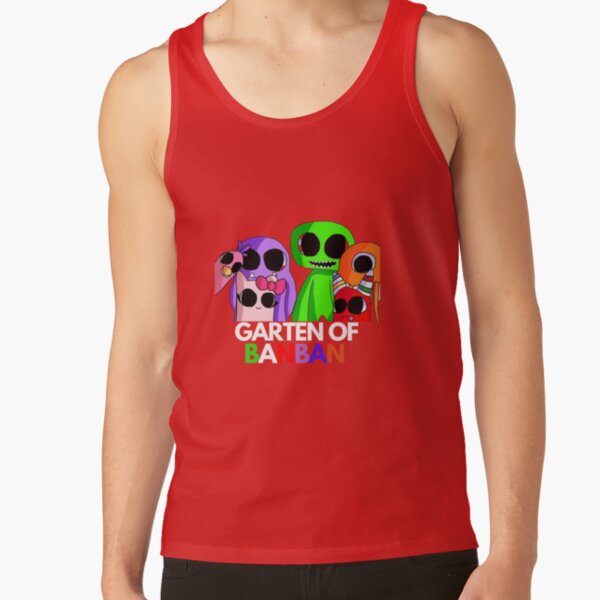 Funny Garten Of Banban Characters Tank Top - Image 5