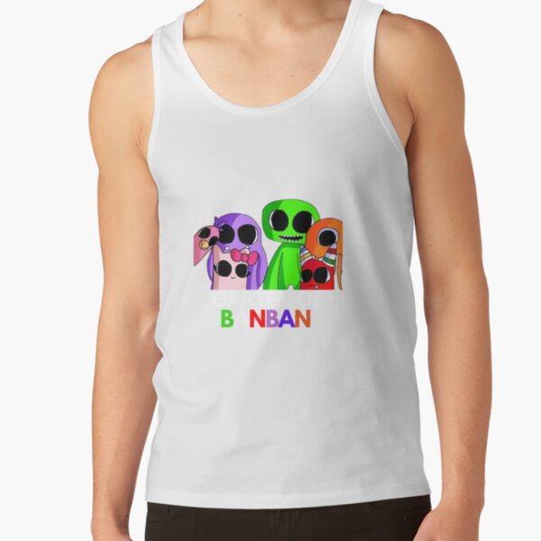 Funny Garten Of Banban Characters Tank Top - Image 2