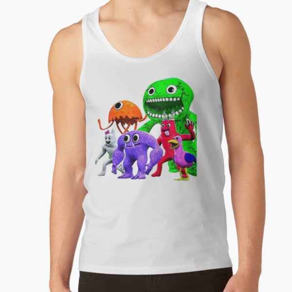 Garten Of Banban Characters Tank Top - Image 2