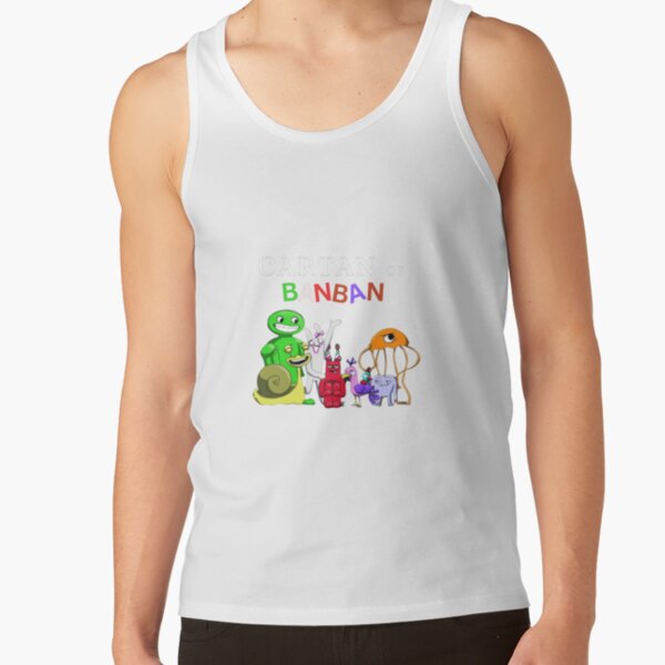 Garten Of Banban Group All Characters Tank Top - Image 2