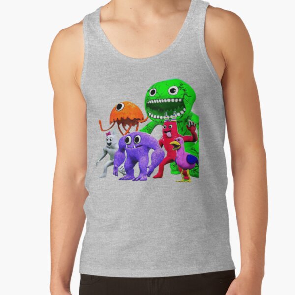 Garten Of Banban Characters Tank Top - Image 4