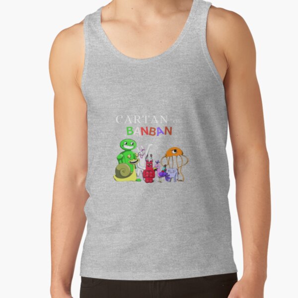 Garten Of Banban Group All Characters Tank Top - Image 4
