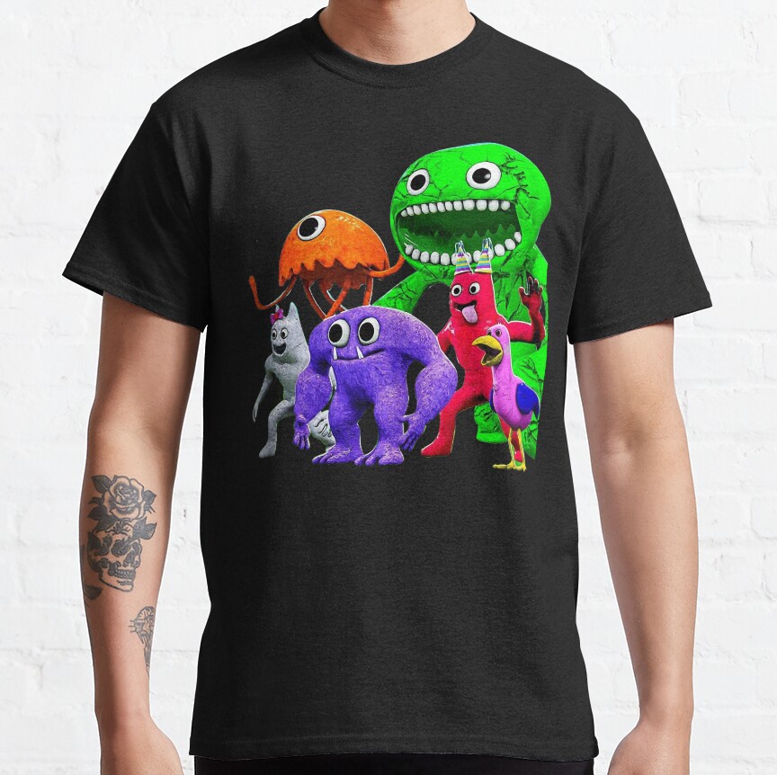 Garten Of Banban Characters T-shirt