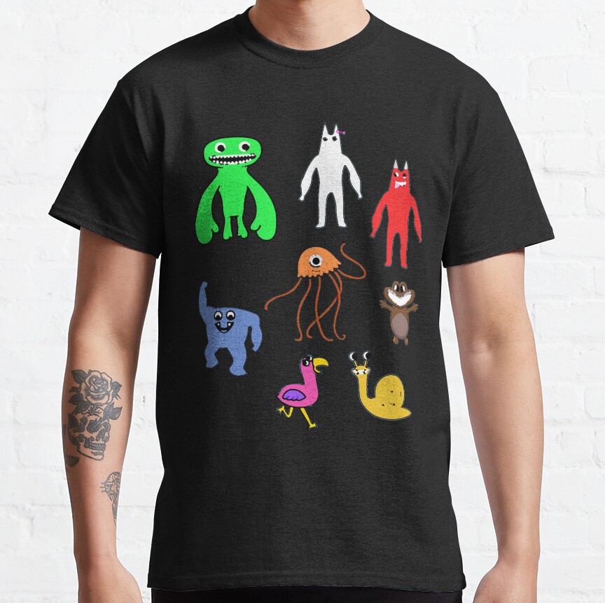 Cute Garten Of Banban Characters Packactive T-shirt