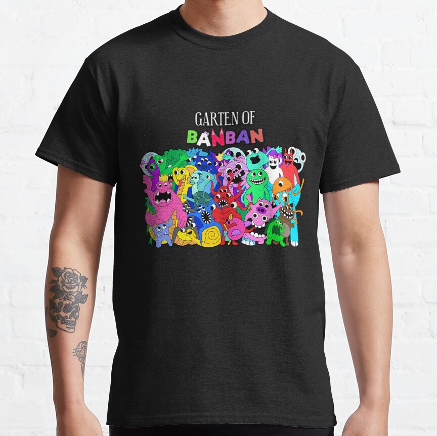Garten Of Banban Characters T-shirt