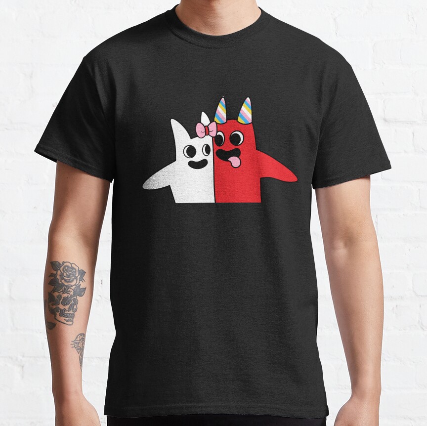 Banban And Banbaleena From Garten Of Banban T-shirt