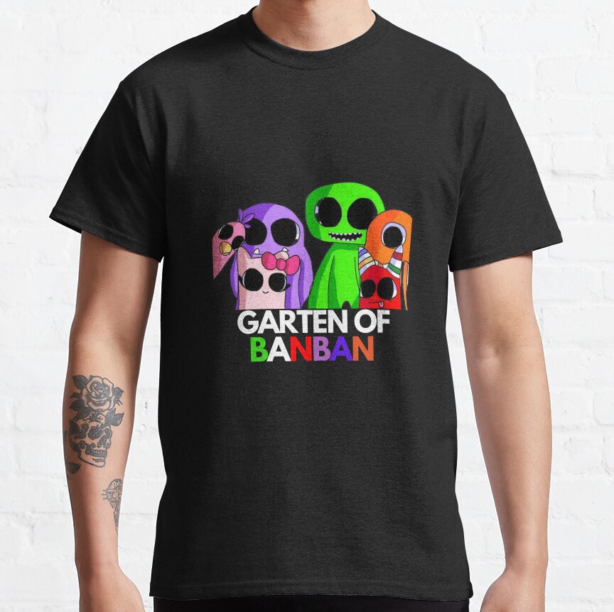 Funny Garten Of Banban Characters T-shirt