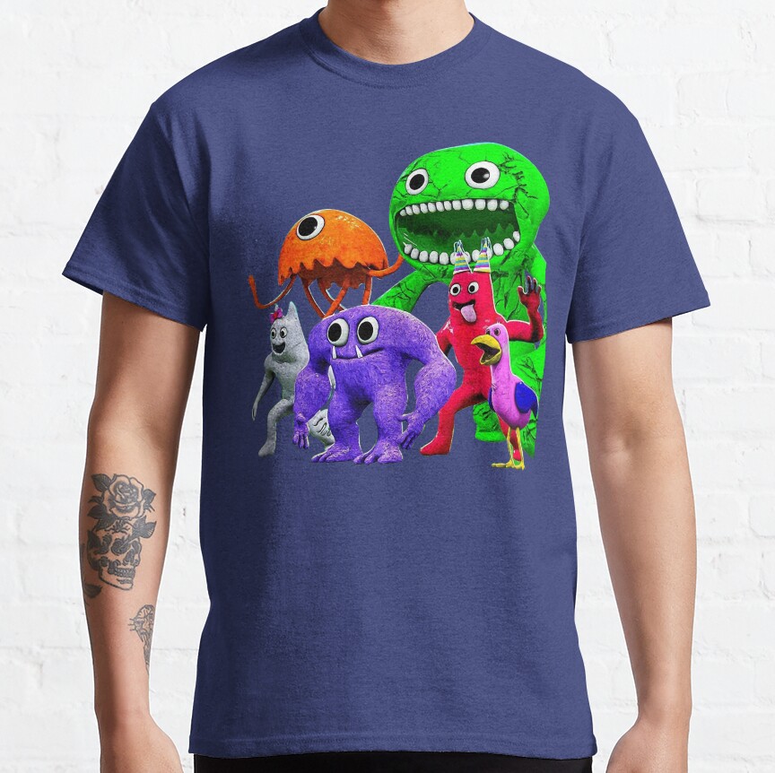 Garten Of Banban Characters T-shirt - Image 5