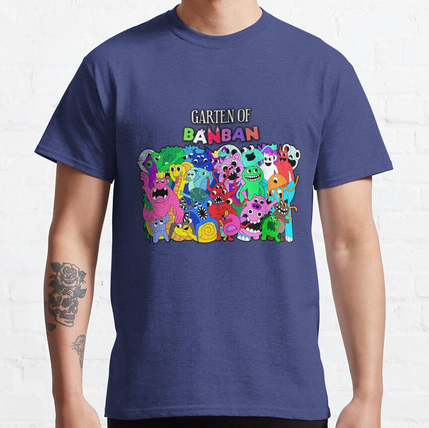 Garten Of Banban Characters T-shirt - Image 5