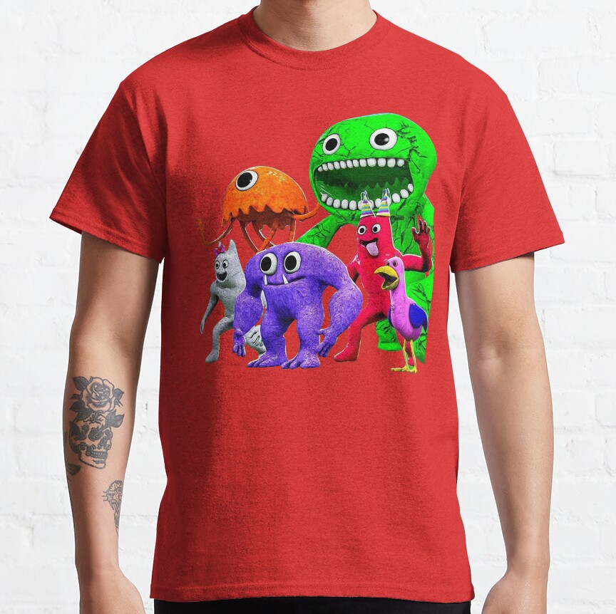 Garten Of Banban Characters T-shirt - Image 6