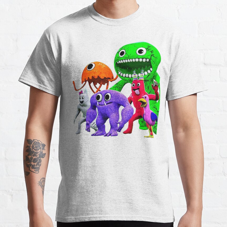 Garten Of Banban Characters T-shirt - Image 2