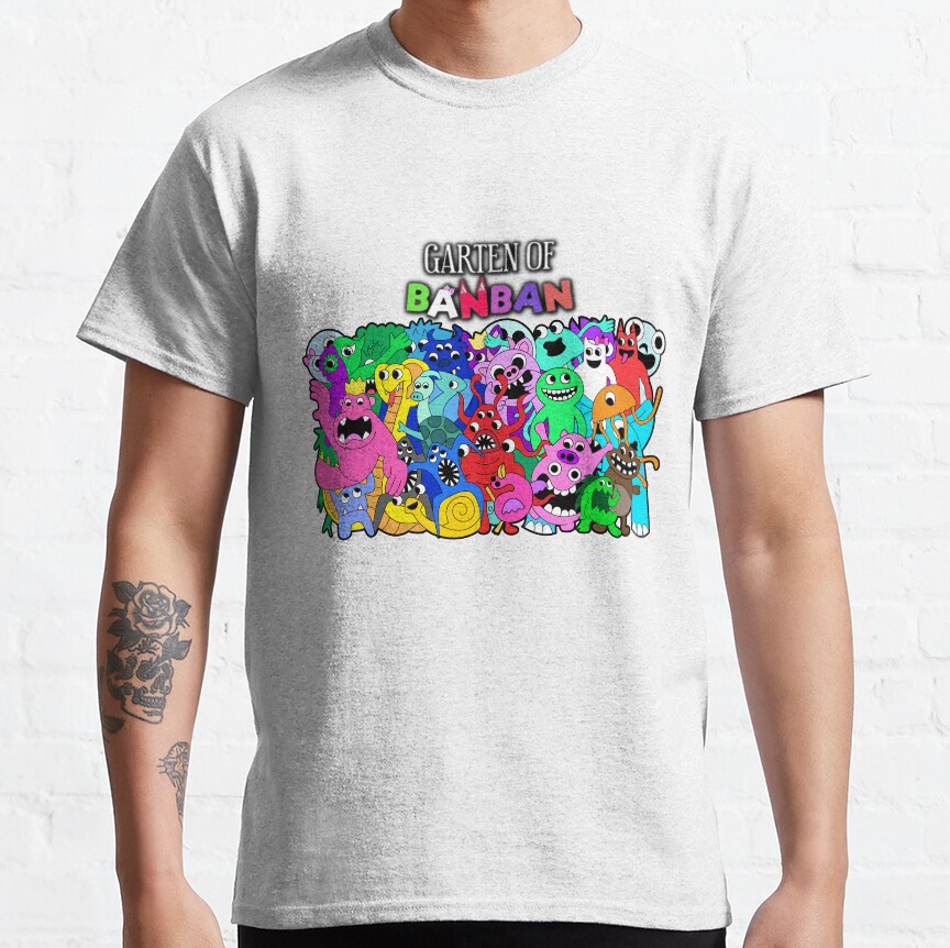 Garten Of Banban Characters T-shirt - Image 2