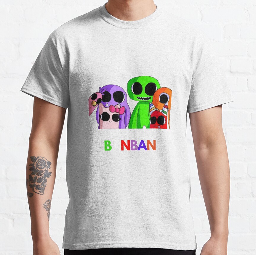 Funny Garten Of Banban Characters T-shirt - Image 2