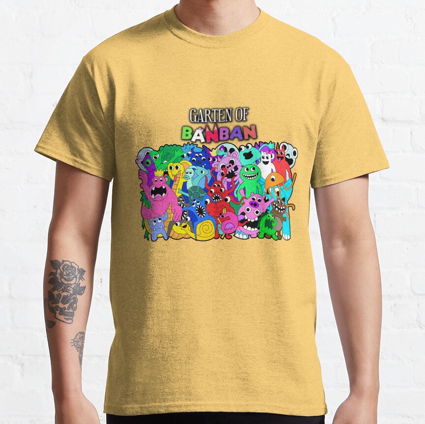Garten Of Banban Characters T-shirt - Image 7