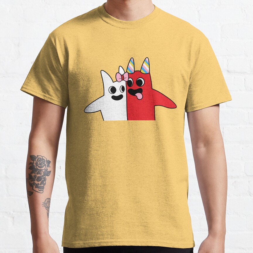 Banban And Banbaleena From Garten Of Banban T-shirt - Image 7