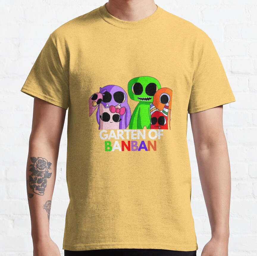 Funny Garten Of Banban Characters T-shirt - Image 7