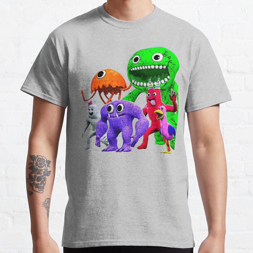 Garten Of Banban Characters T-shirt - Image 4