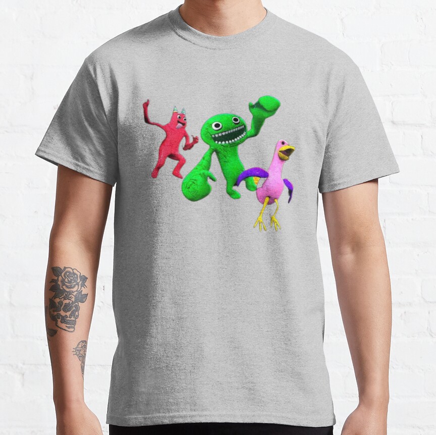 Garten Of Banban Characters T-shirt - Image 4