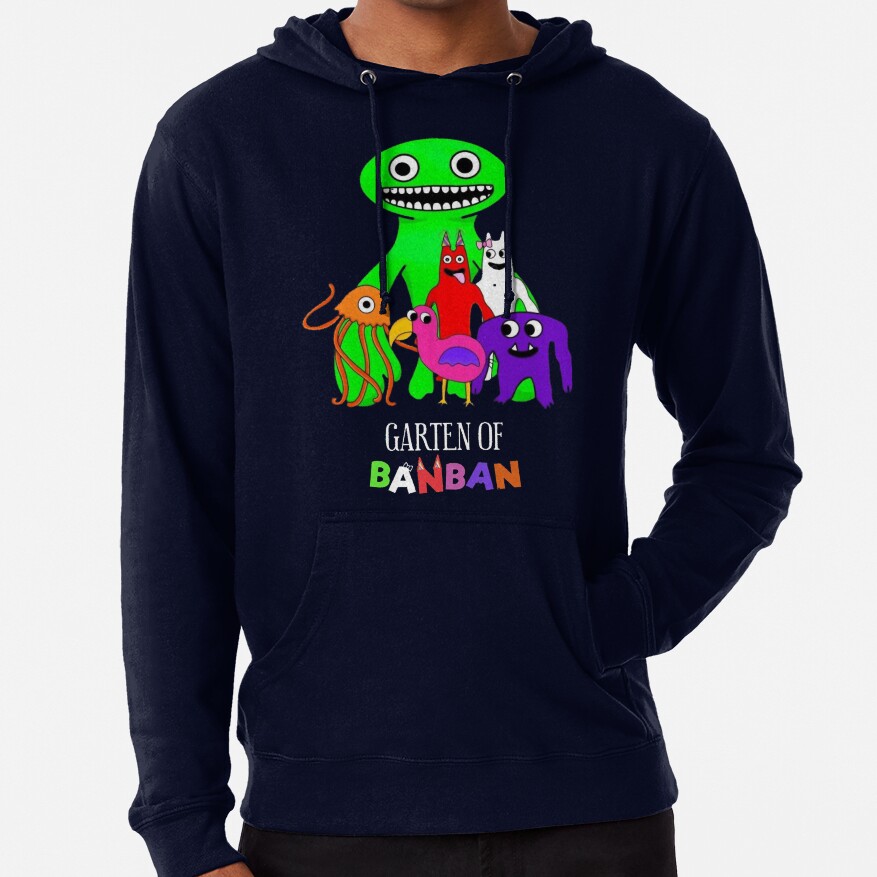 Garten Of Banban Group Characters Active 1 Hoodie - Image 6
