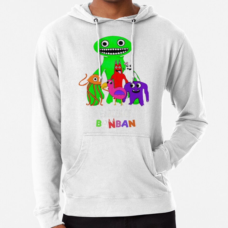 Garten Of Banban Group Characters Active 1 Hoodie - Image 2