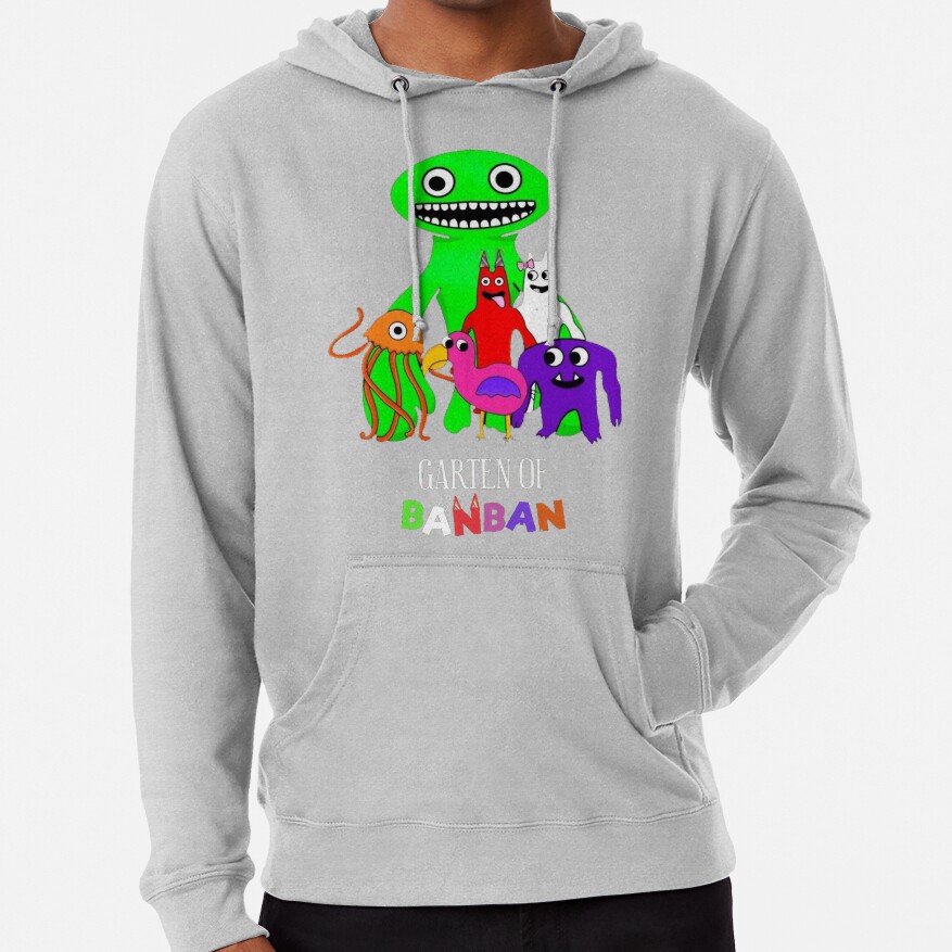 Garten Of Banban Group Characters Active 1 Hoodie - Image 5