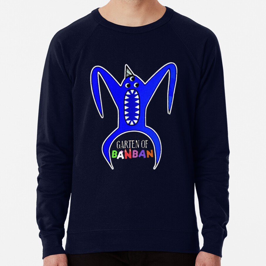 Nab Nab Garten Of Banban Logo And Characters Sweatshirt - Image 6