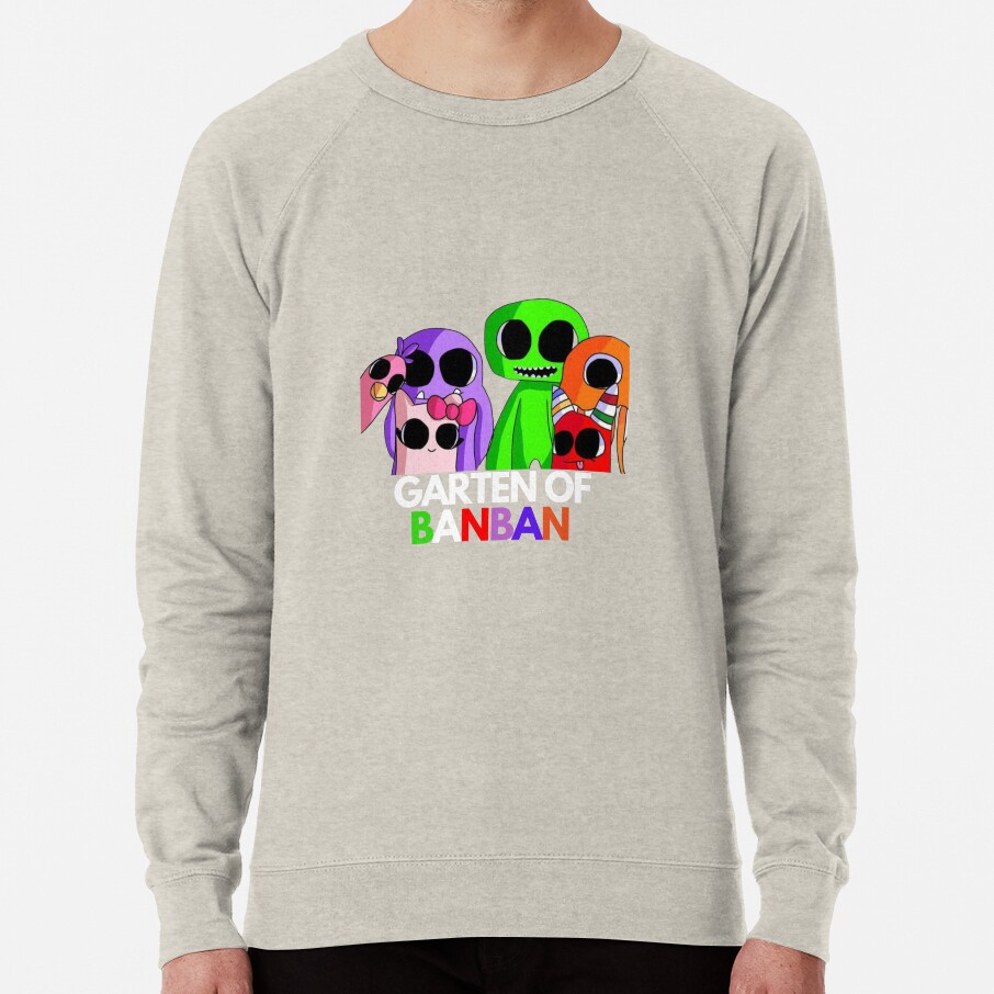 Funny Garten Of Banban Characters Sweatshirt - Image 4