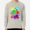 ssrcolightweight sweatshirtmensoatmeal heatherfrontsquare productx1000 bgf8f8f8 23 - Garten Of Banban Store