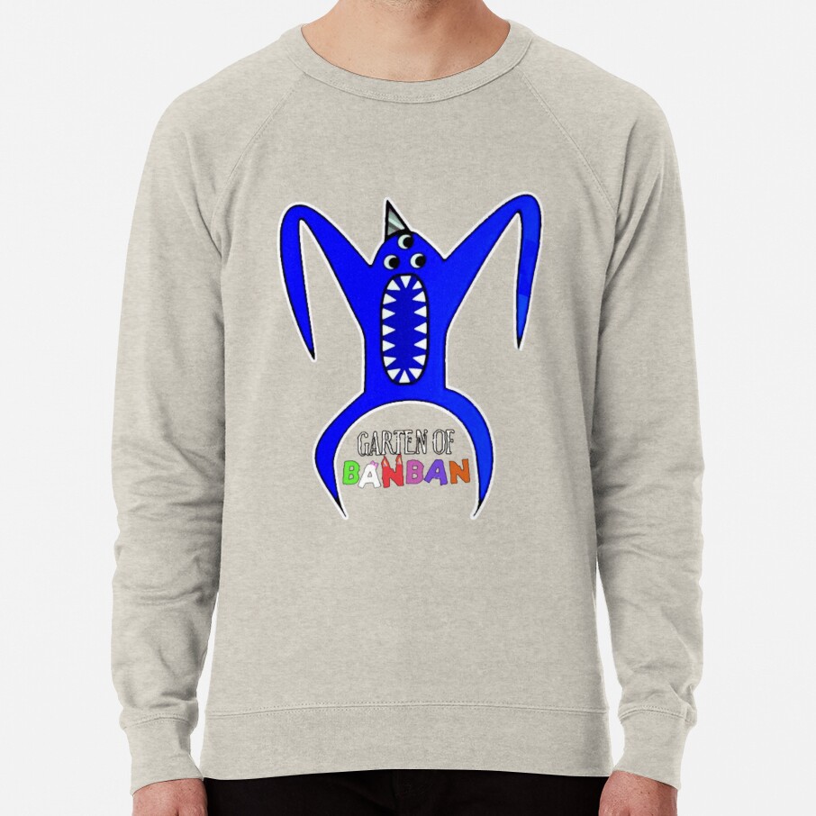 Nab Nab Garten Of Banban Logo And Characters Sweatshirt - Image 4