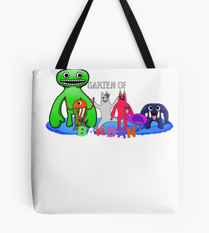 Garten Of Banban Monsters Game Artwork Tote Bag