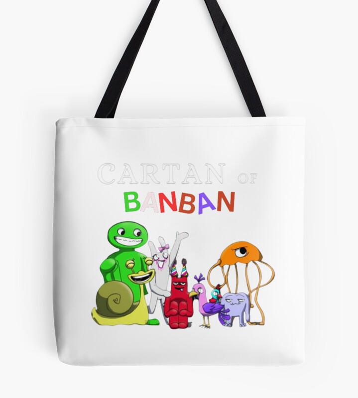 Garten Of Banban Group All Characters Tote Bag