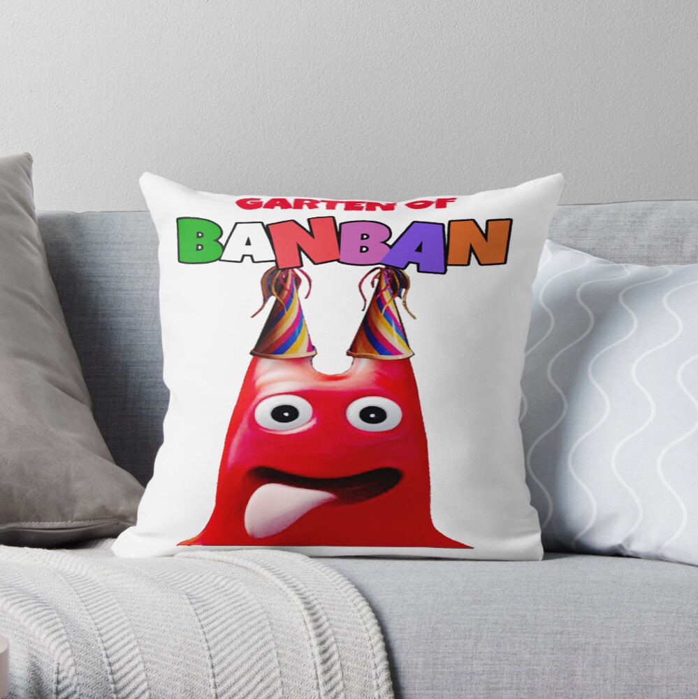 Garten Of Banban Hot Game Throw Pillow