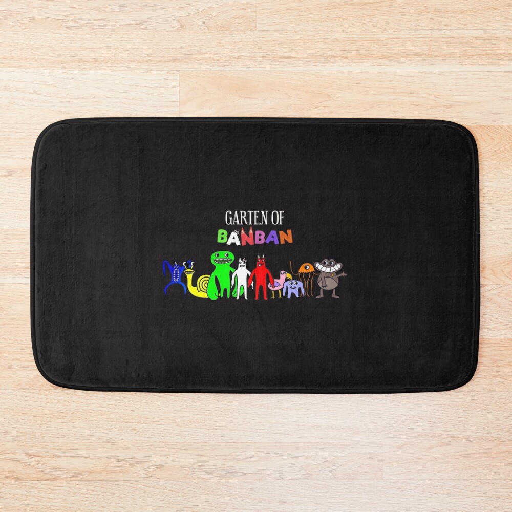 Garten Of Banban All Characters Bath Mat